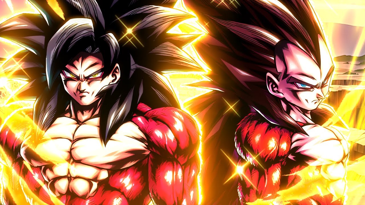 😍¡ASÍ SE HACE UN PERSONAJE! 3 AÑOS DESPUÉS de GOKU y VEGETA SUPER SAIYAN 4 DUAL Dragon Ball Legends