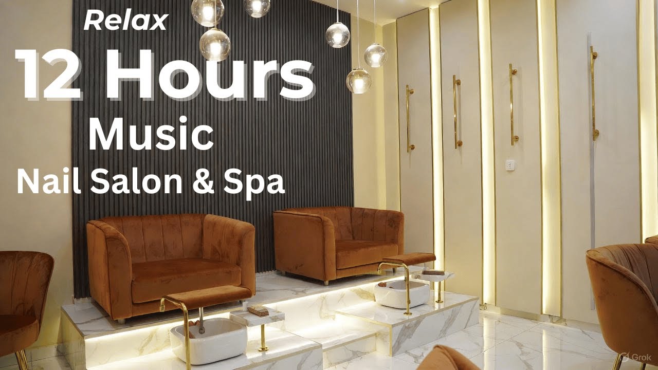 Relaxing Nail Salon Music 12 Hours | Nhạc Tiệm Nail Mở Cả Ngày