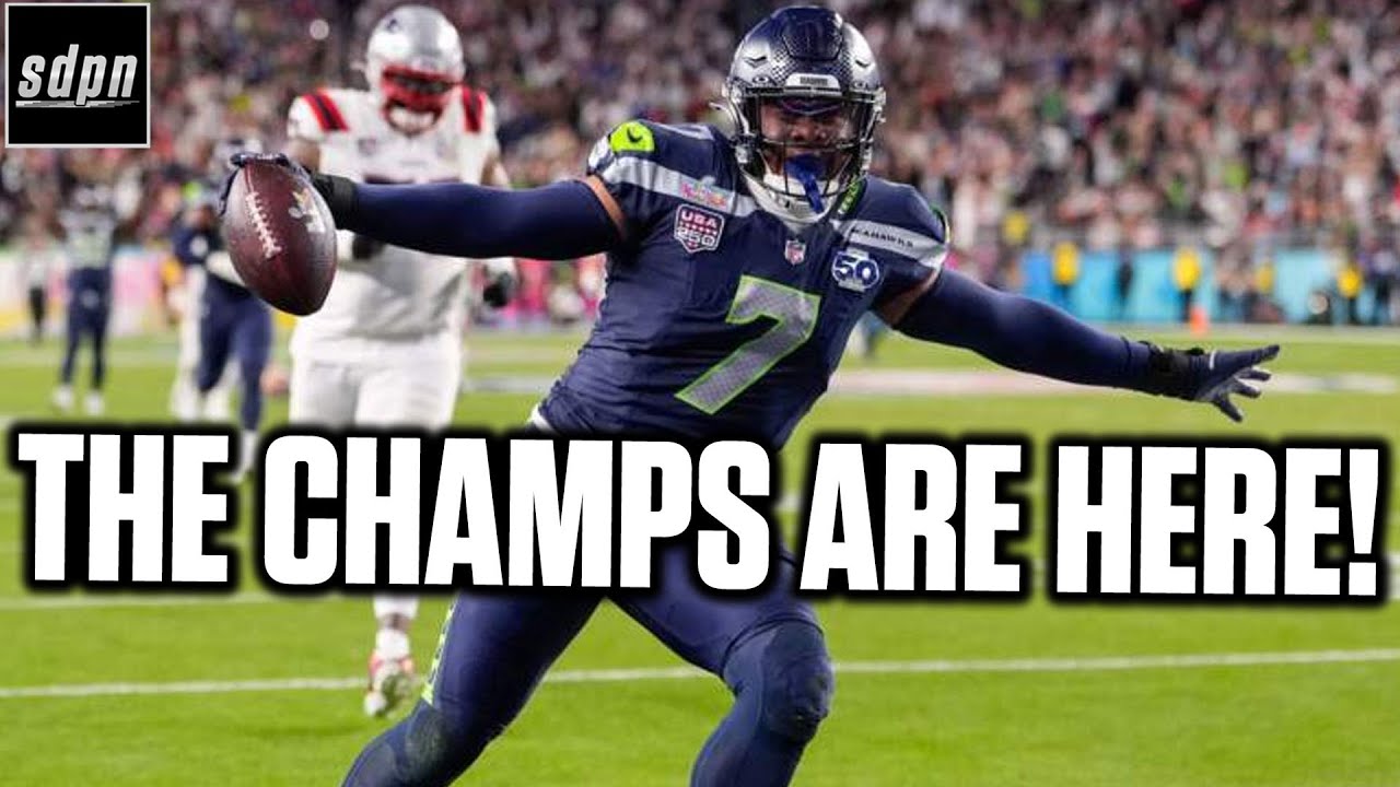 Seahawks Win Super Bowl 60!! + Patriots Fallout, Kubiak To Vegas & More! | Drew & Stew