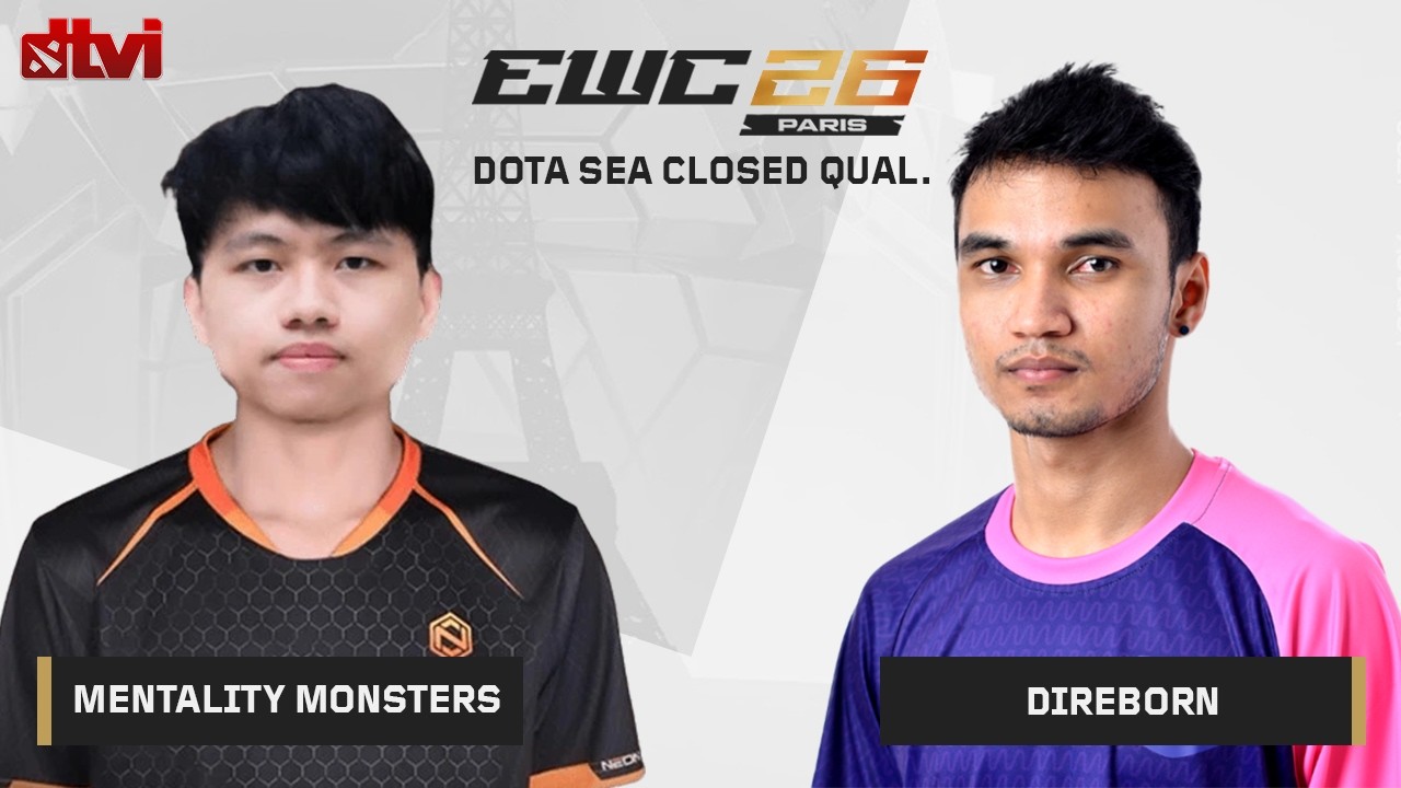 🔴Direborn (Ex-Veroja) vs Mentality Monster | EWC Dota 2 SEA Closed Qualifier | Yudijustincase & Faiq