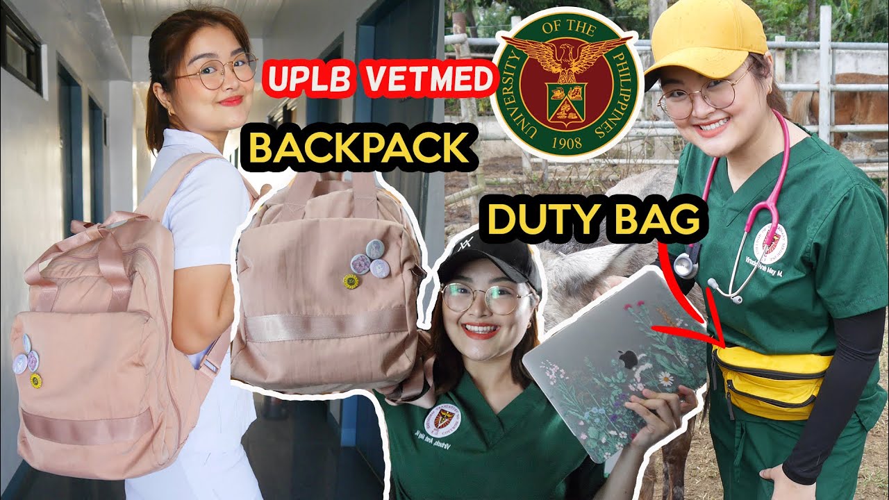 What's in my School Backpack & Duty Bag? Vet Student Edition (Vet school essentials)