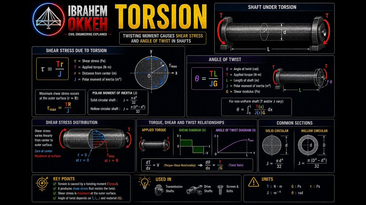 Chapter 3  : Torsion and angle of twist