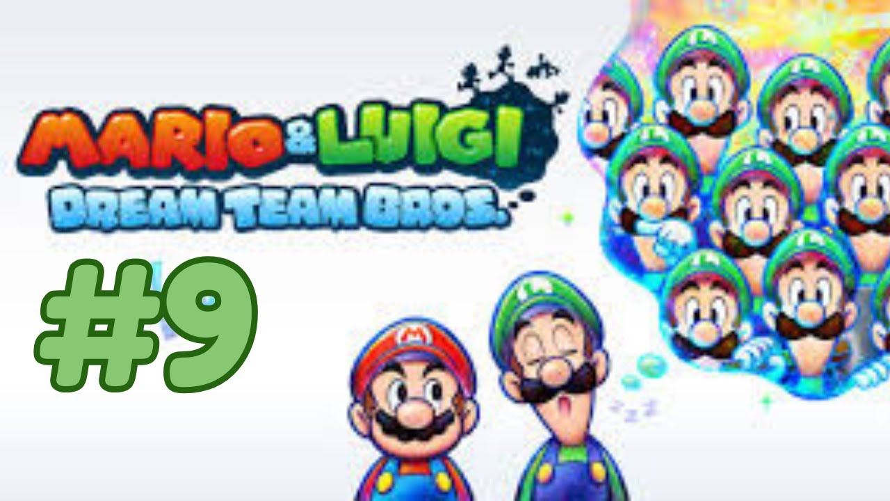 Mario & Luigi: Dream Team (2013) #9 - Full Game In 8K (3DS) - Driftwood Shores & Hiding The Princess