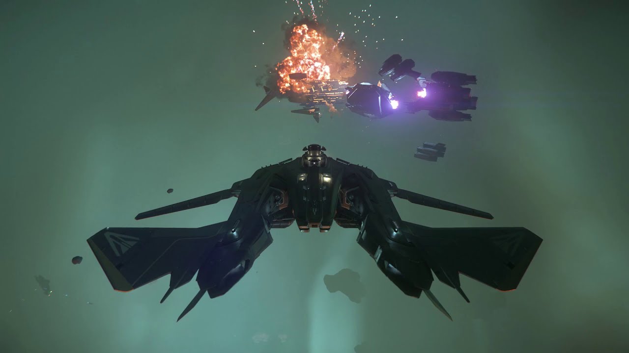 STAR CITIZEN JAVELIN EXPLOSION! Got excited to see the Jav.. never mind
