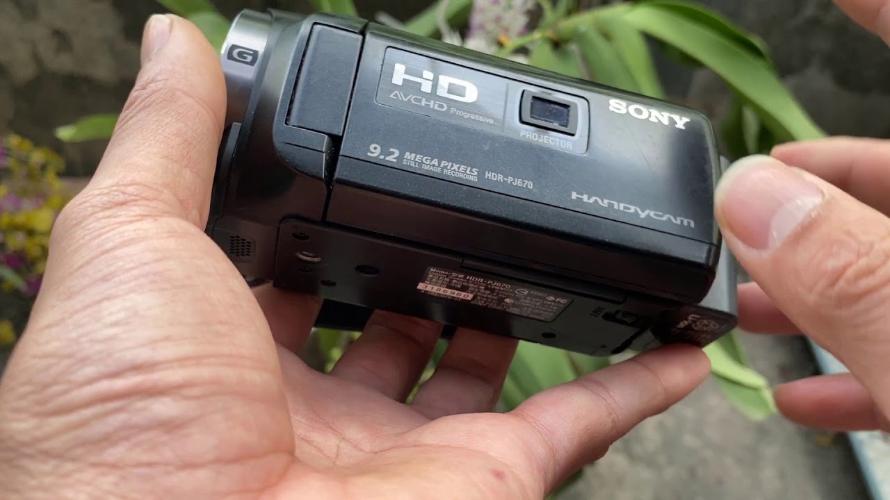 Test zoom xa con may SONY HDR-PJ670