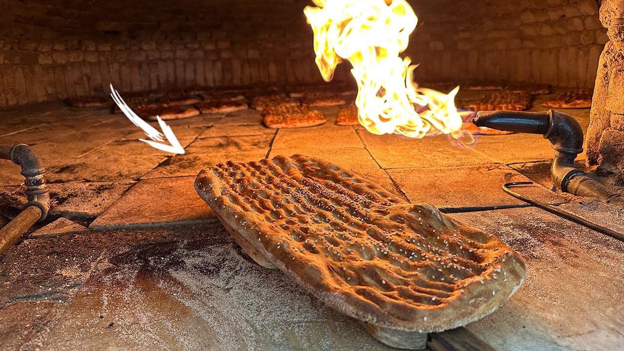 Самый вкусный хлеб Ирана: Как готовят традиционный хлеб Барбари