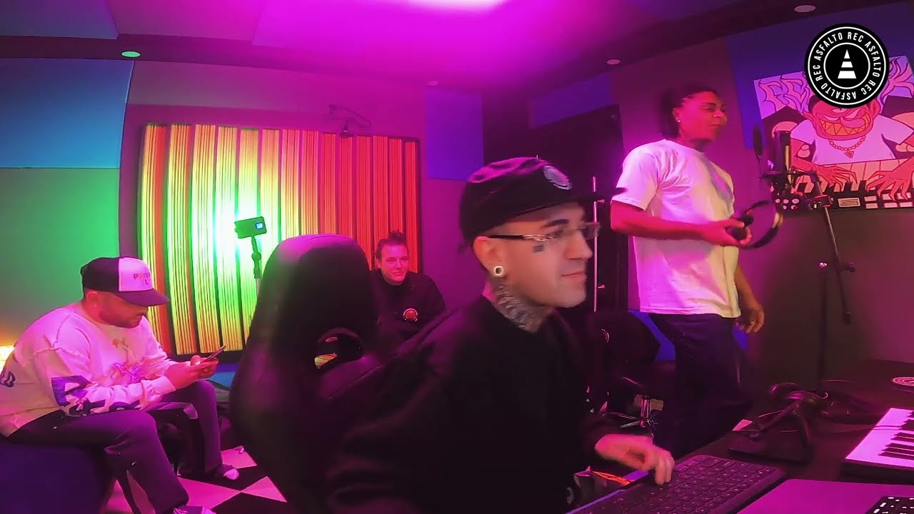 #DailyAsfalto 122 - Aka Rasta, Mark B, Ecologyk - Studio Sesh #SymCamp 2022