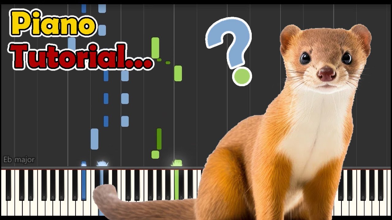 [Piano Tutorial] Kevin MacLeod - Scheming Weasel