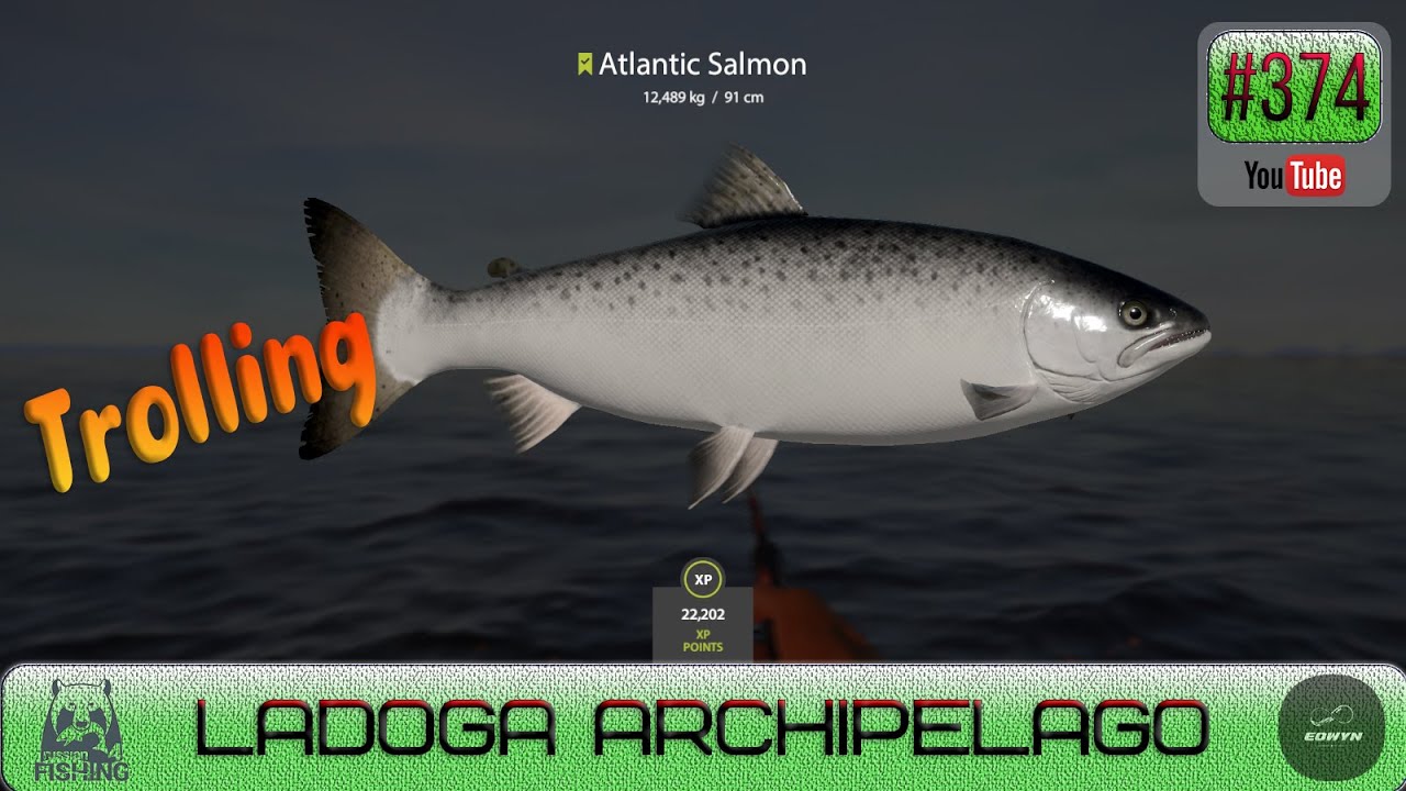 Russian Fishing 4 - Ladoga archipelago - Trolling - #374
