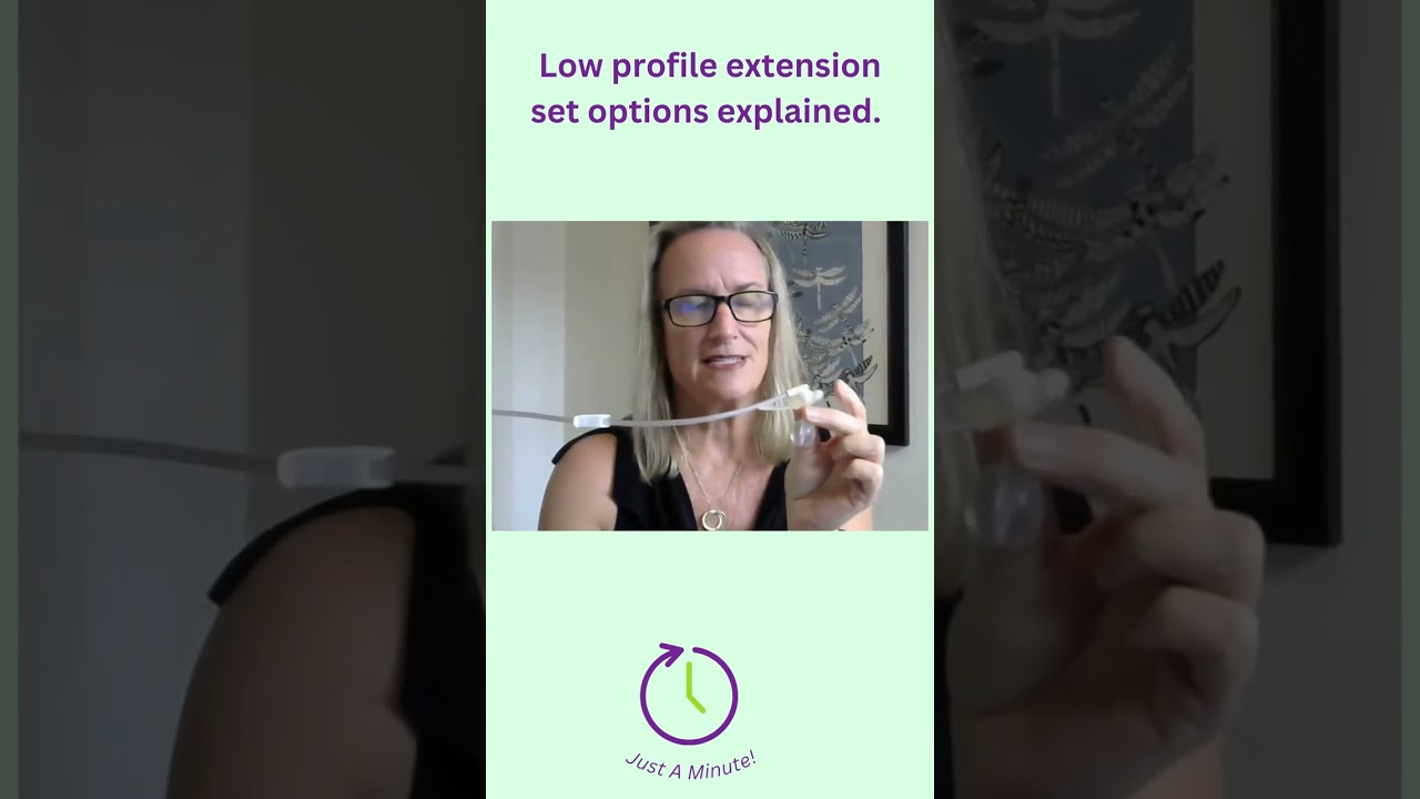 Just a Minute-Tube Feeding Low Profile Extension Sets Explained