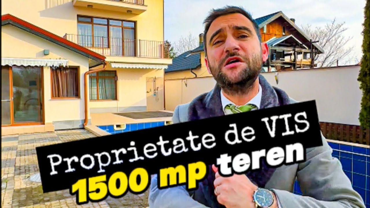 Proprietate de vis! Teren 1500 mp!