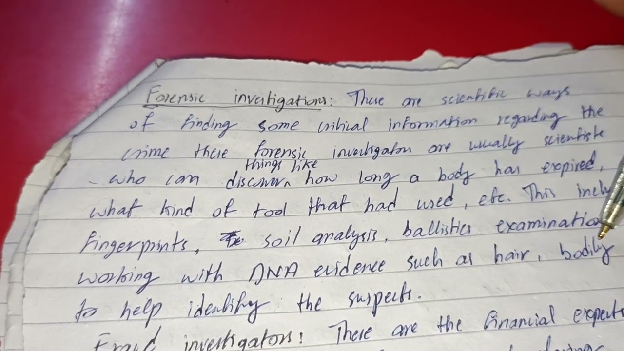 criminal investigation and its types | Explained in Urdu