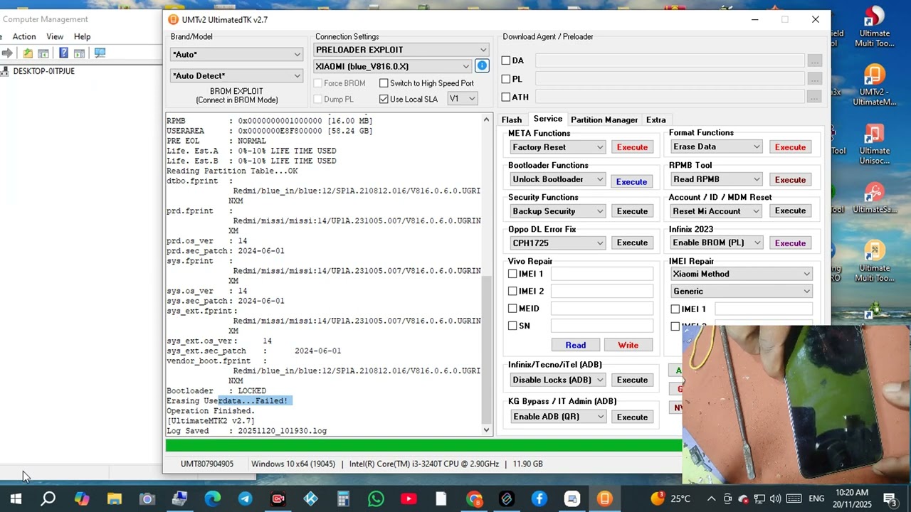 POCO C61 #MIA3 PATTERN FRP #UMT #UNLOCK