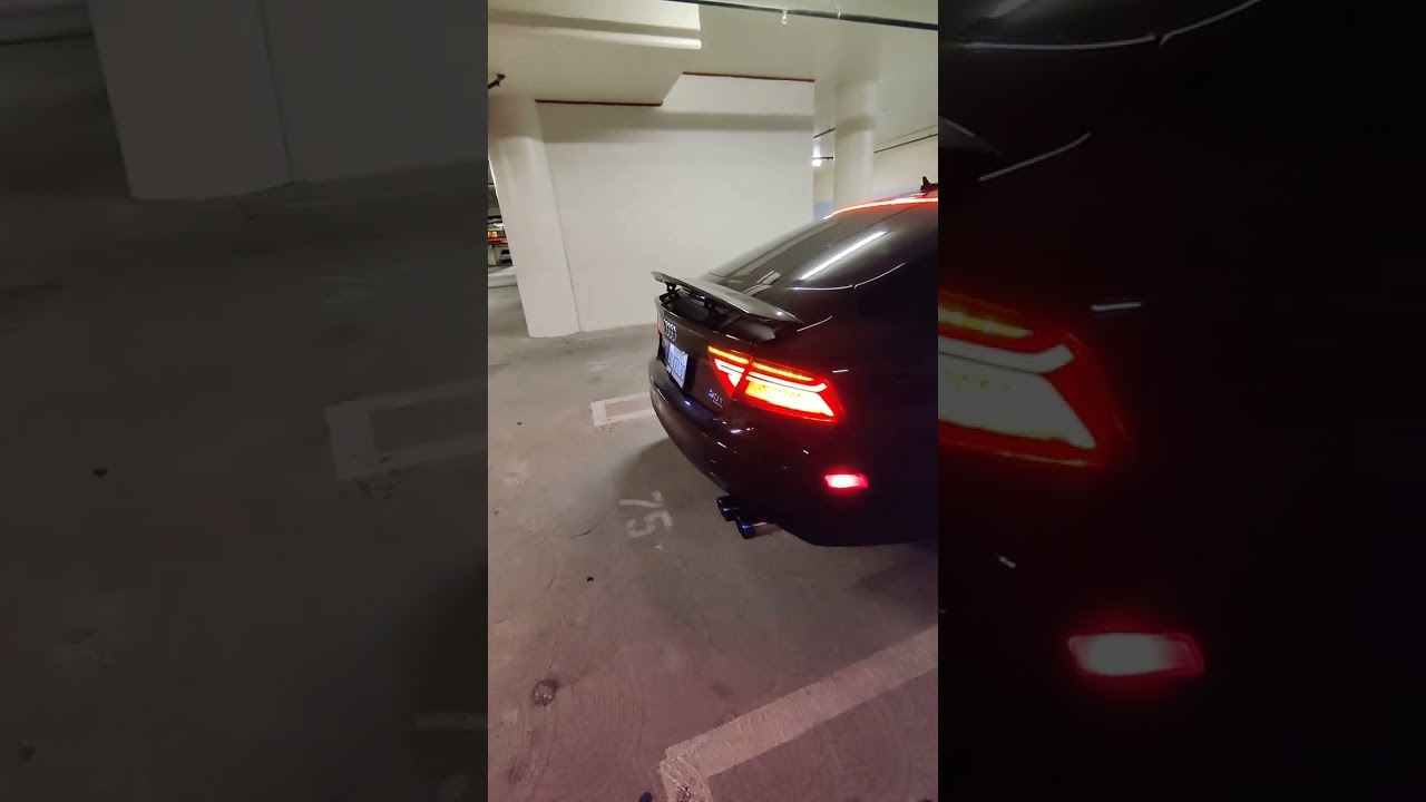 2012 Audi A7 with ARMYTRIX valved exhaust #automobile #car #cartok #fast #audi #a7 #armytrix #loud
