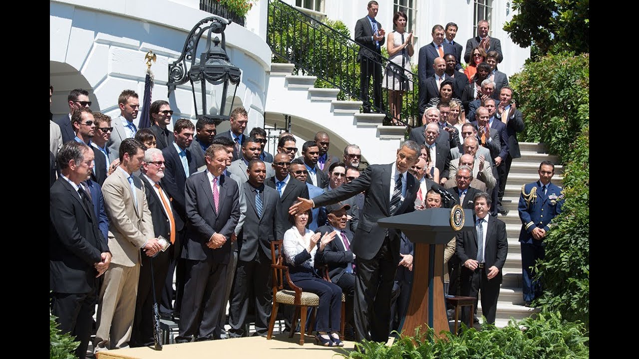 President Obama Honors the 2012 World Champion San Francisco Giants