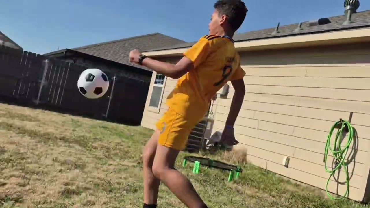 Jet's Soccer Juggling! 58 = New Record