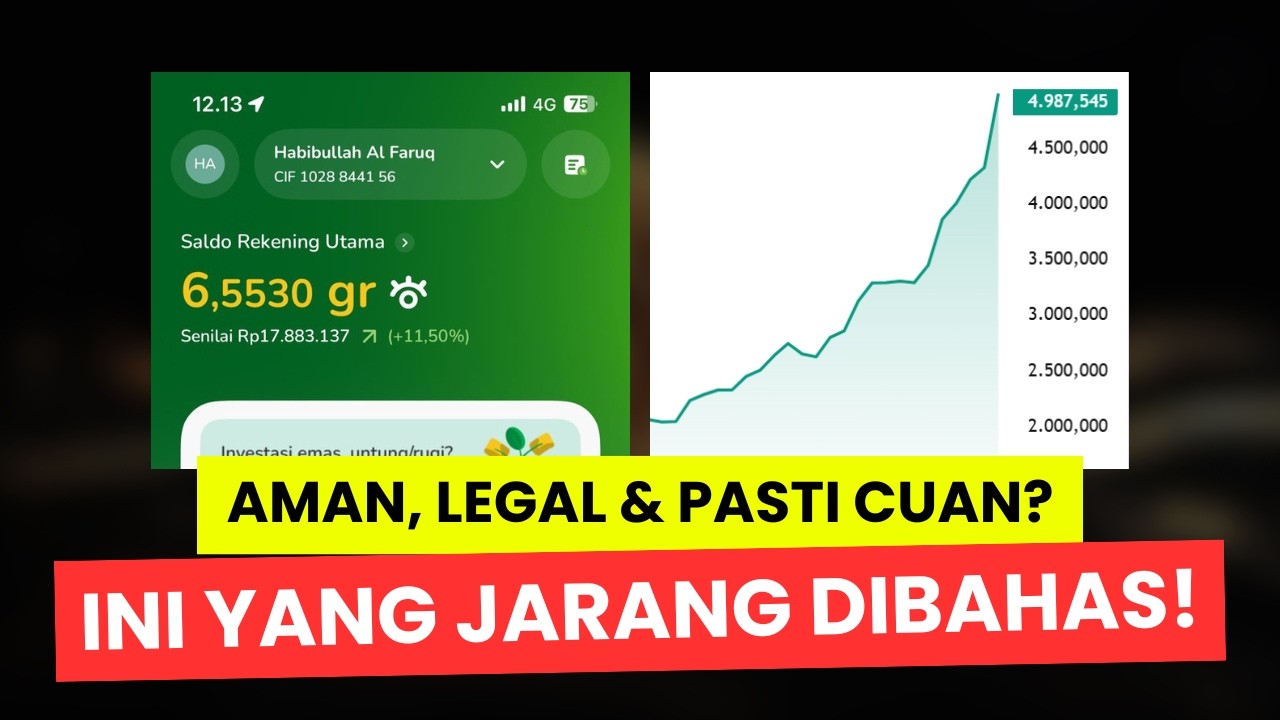 CARA BARU INVESTASI EMAS! Review Jujur Tring! by Pegadaian - Untung atau Rugi?