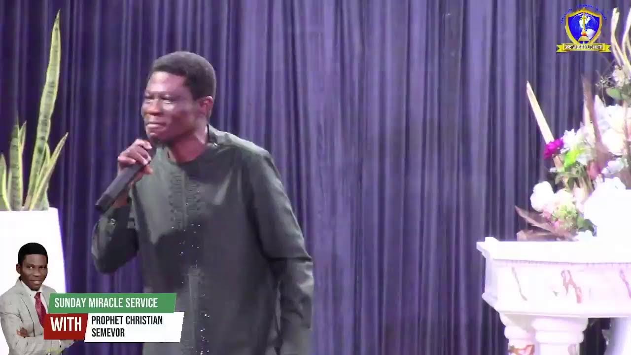 YOU ARE WELCOME TO OUR SUNDAY MIRACLE SERVICE.
