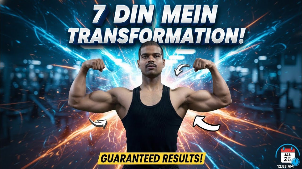 Back exercise with Vishal in gym with dumbbell 
