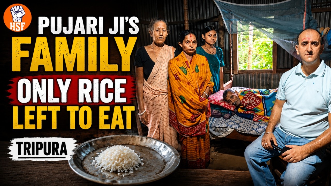 Inside the Home of a Temple Priest Living in Extreme Poverty | Tripura