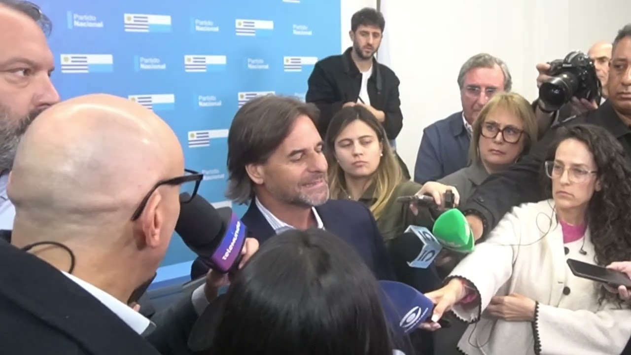 Declaraciones de Lacalle Pou