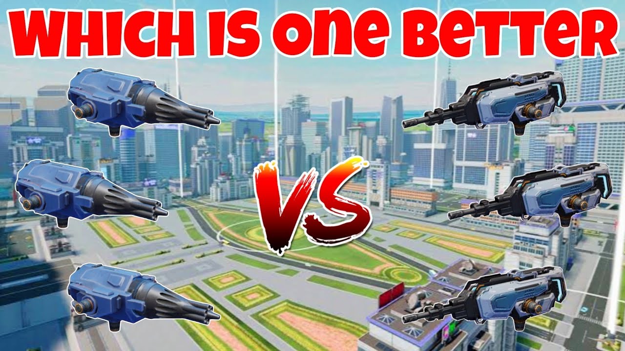 WR🔥 New Machaira VS Nanea Weapon Comparison ||WAR ROBOTS||