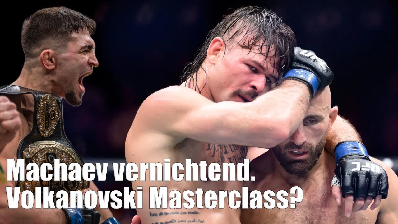 UFC 325 / Oktagon 83 Rückblick: Machaev stoppt Samsonidse / Alexander Volkanovski - Diego Lopes