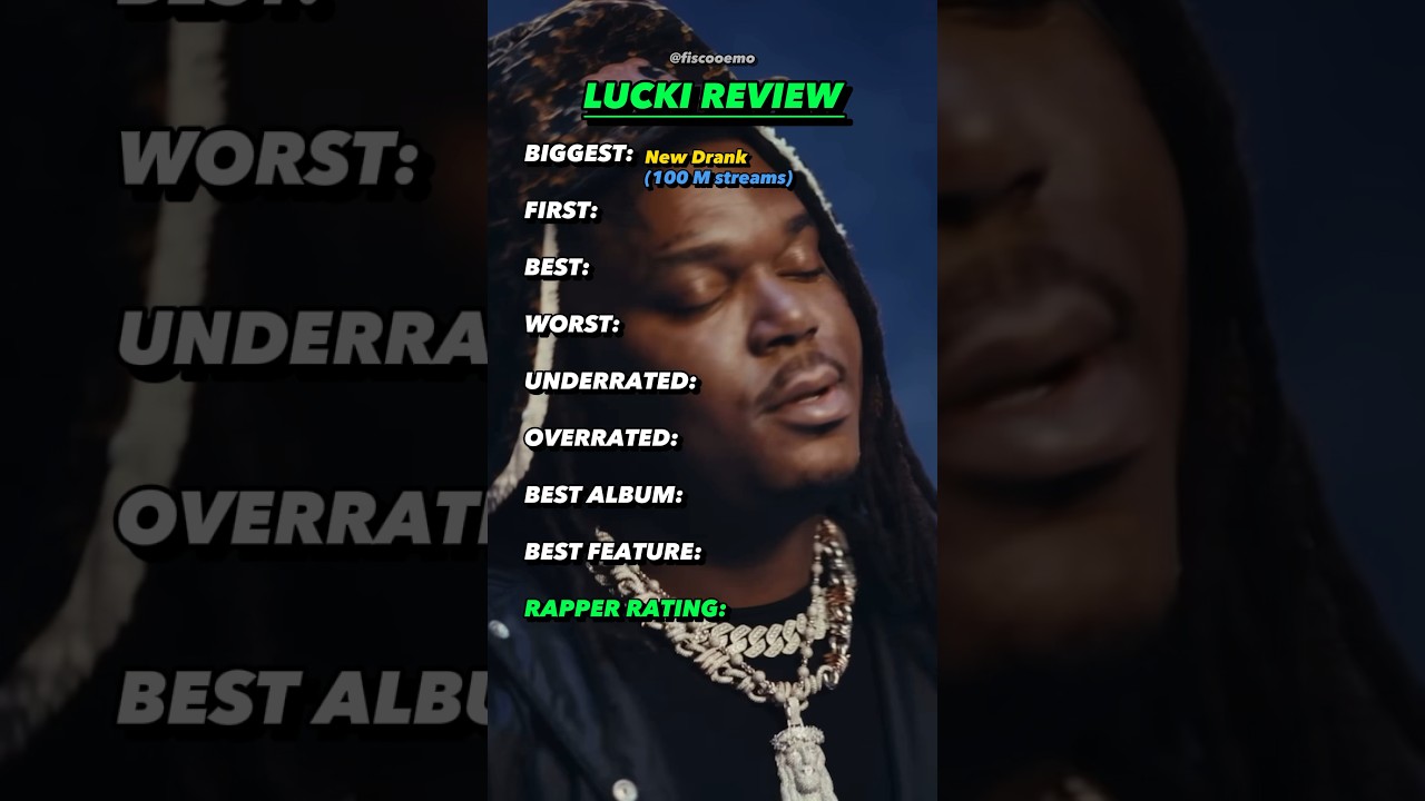 Lucki review #lucki #gemini #rap #review #hiphop