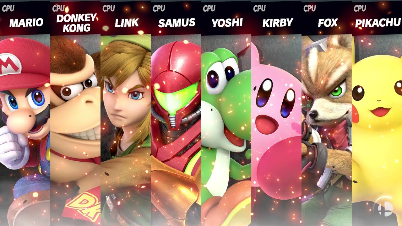 Super Smash Bros. Ultimate - Battle #1 N64 Free For All