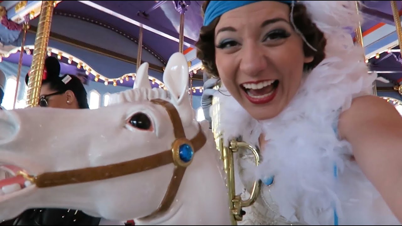 IMMA PONY RIDING A PONY! - Disneyland Dapper Day 2016