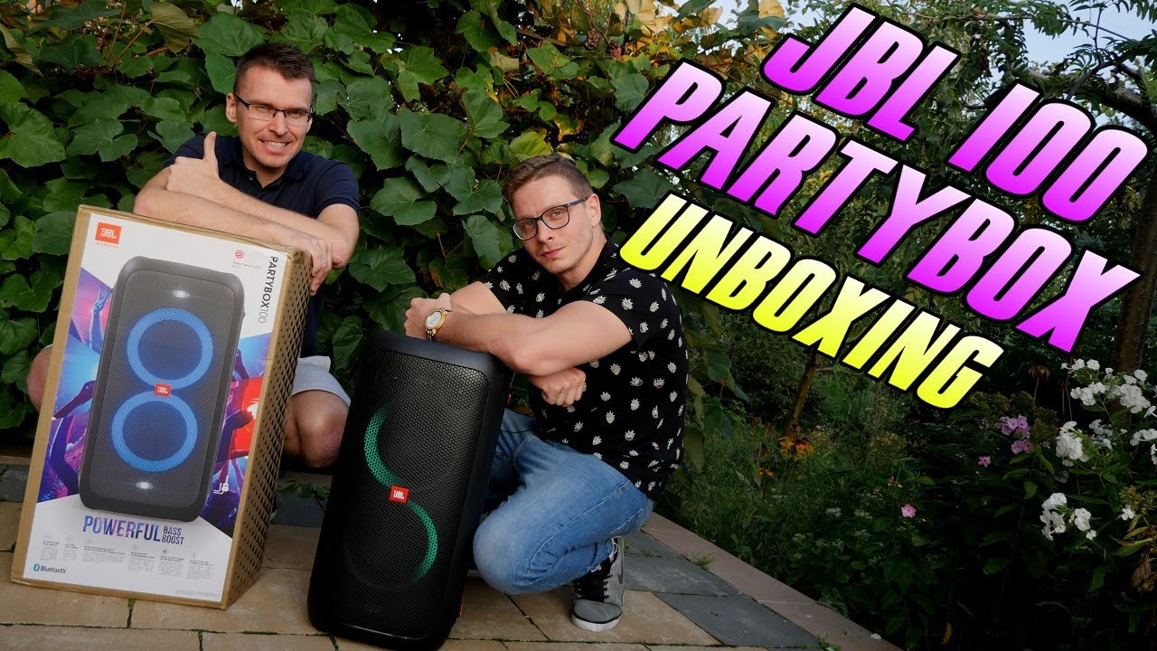JBL Partybox 100 - unboxing i pierwsze wrażenia z tej małej bestii!