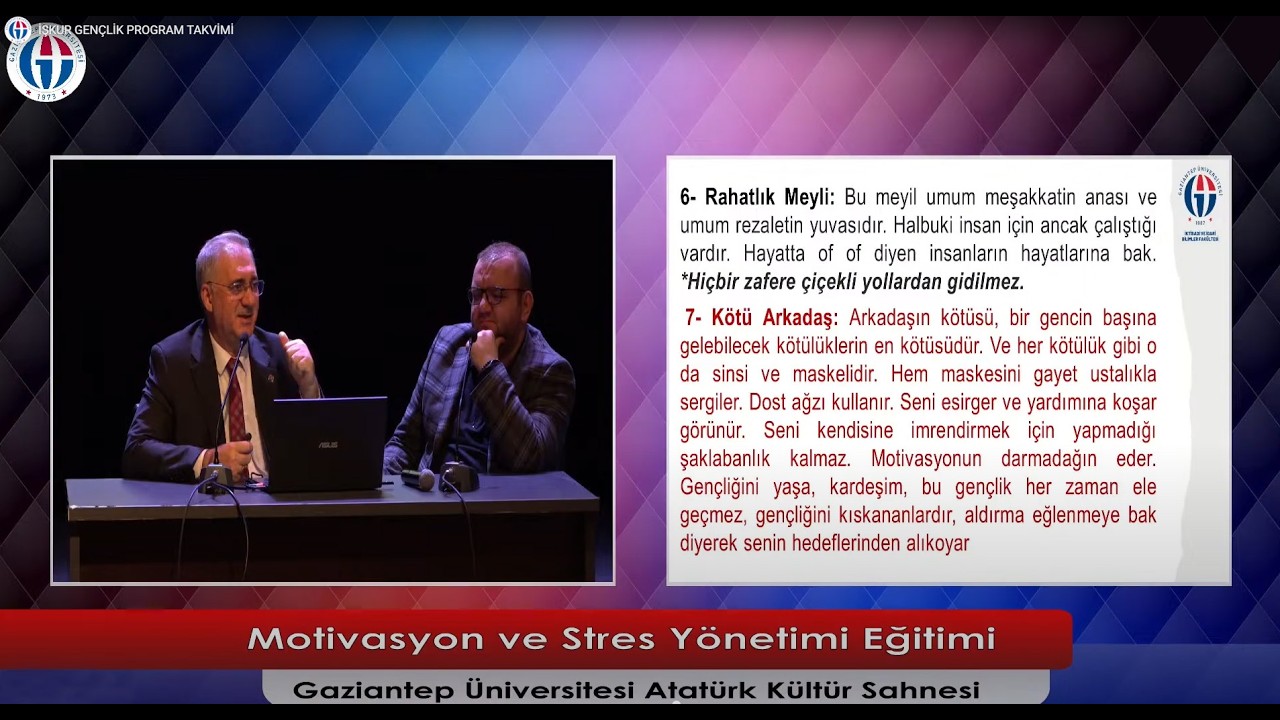 İŞKUR GENÇLİK PROGRAM TAKVİMİ