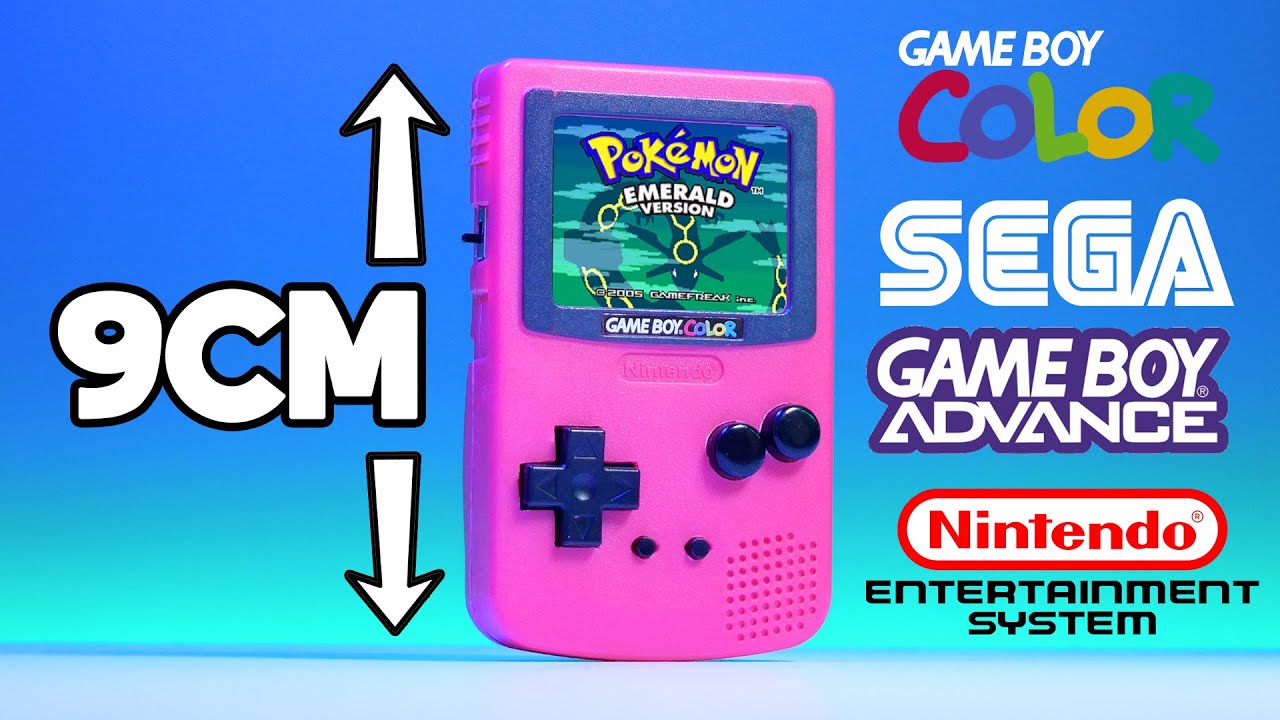 World's Smallest WORKING Gameboy Color