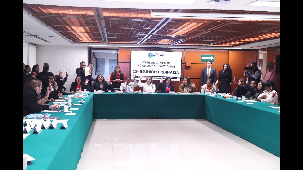 EN VIVO / Reunión Ordinaria de la Comisión de Pueblos Indígenas y Afromexicanos