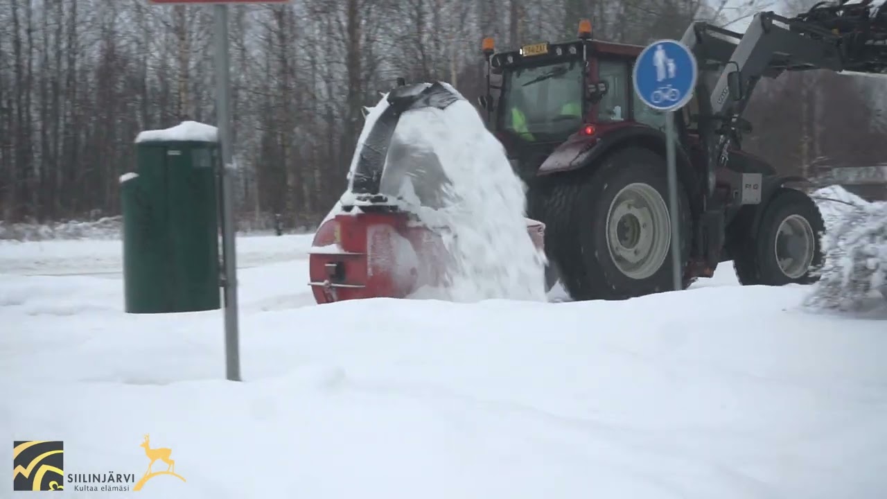 Siilinjärven kunnan talvikunnossapito / tekniset palvelut