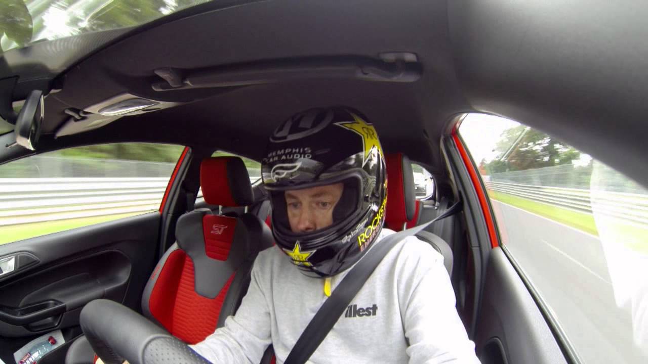 Tanner Foust and Ford Fiesta ST take on the Nurburgring