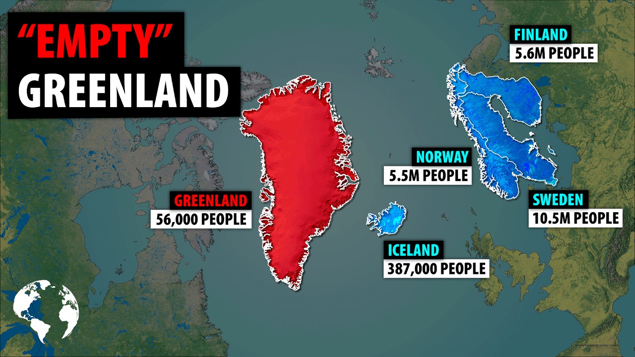 Why Greenland Is So Incredibly Empty... It's Not Just The Ice