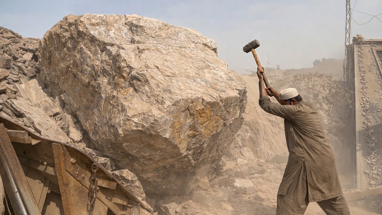🔥“HEAVY BOULDERS CRUSHING Moments Caught on Camera! (MOST INTENSE DRAMA EVER!)”Cr