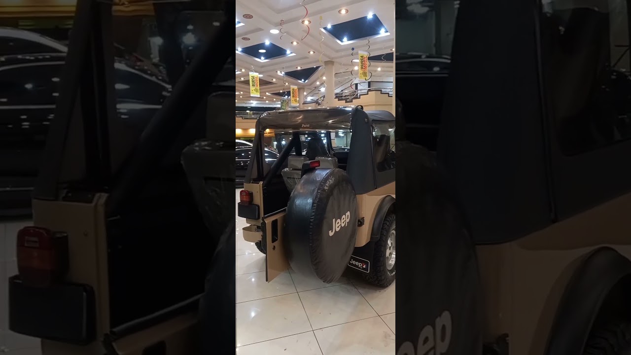 ✔For SALE✔NEGO〰 JEEP CJ7 LOREDO COKLAT 1981 FULL RESTORASI BRANDED .BESTOP ORIGINAL MESIN SWAP V8 MT