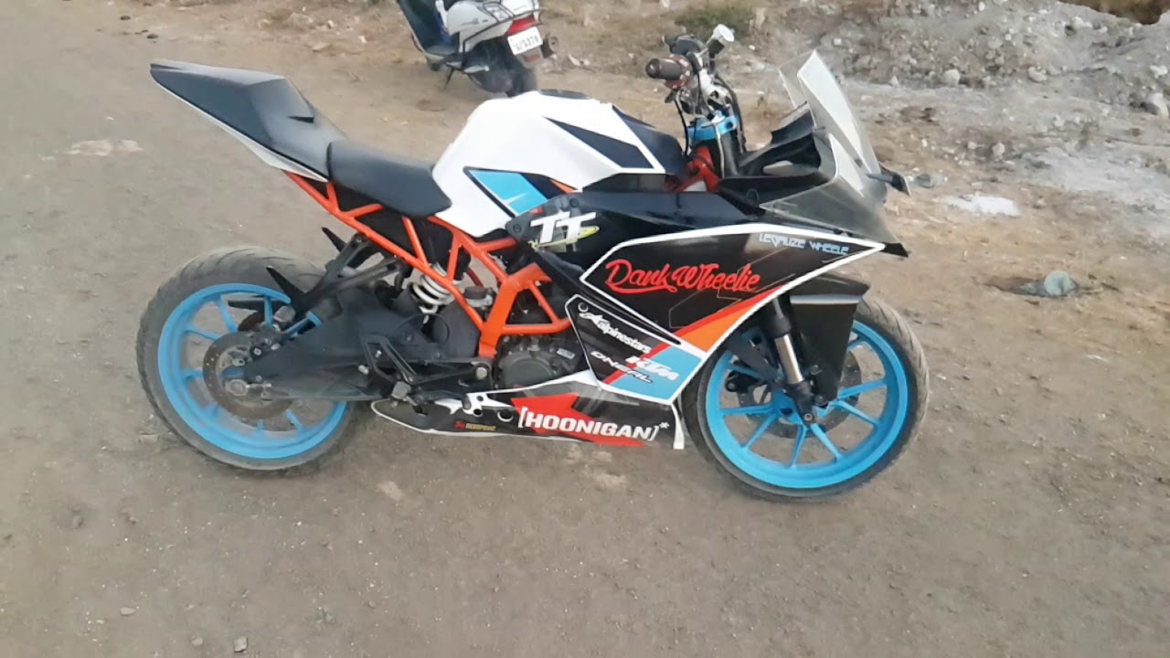 Most Heavily Modified KTM RC | Stunt Bike Build Part-1