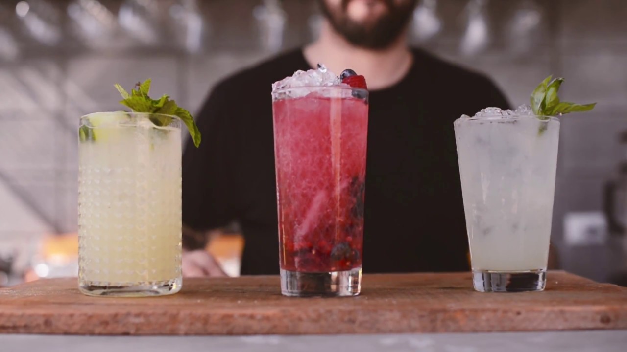 3 recetas de bebidas sin alcohol