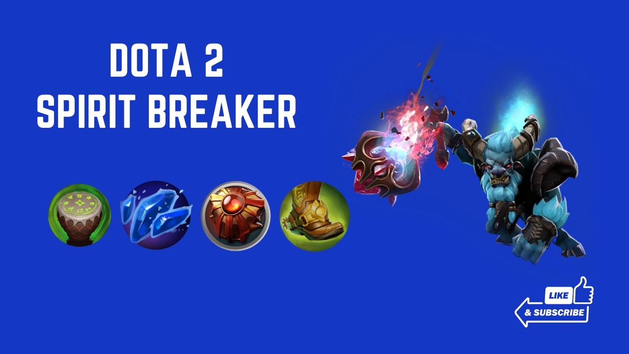 GANK AND ENEMY SHALL GIVE UP | SPIRIT BREAKER ( Dota 2 Highlights #596 )
