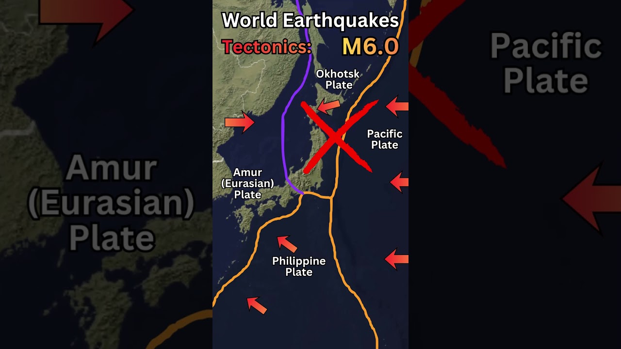 Japan's Magnitude 6.0 Earthquake