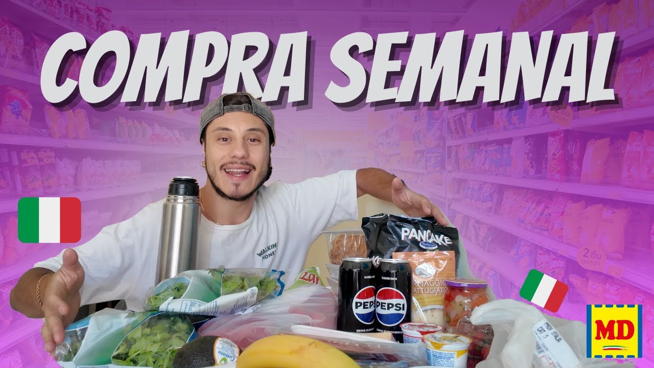 Esto es lo que GASTAMOS en una compra SEMANAL 💰 | ITALIA 2025