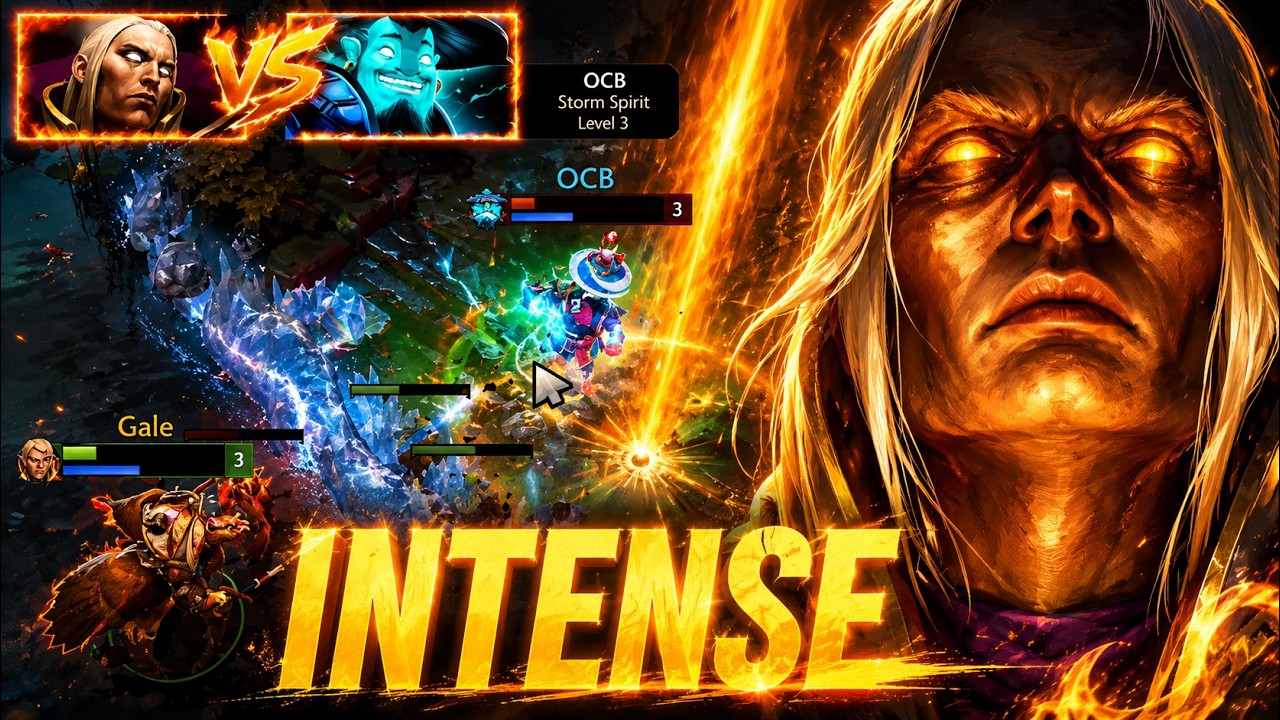 Invoker vs Storm! ONE HOUR INTENSE BATTLE!! 28KILLS!🔥!| PAGACDOTA
