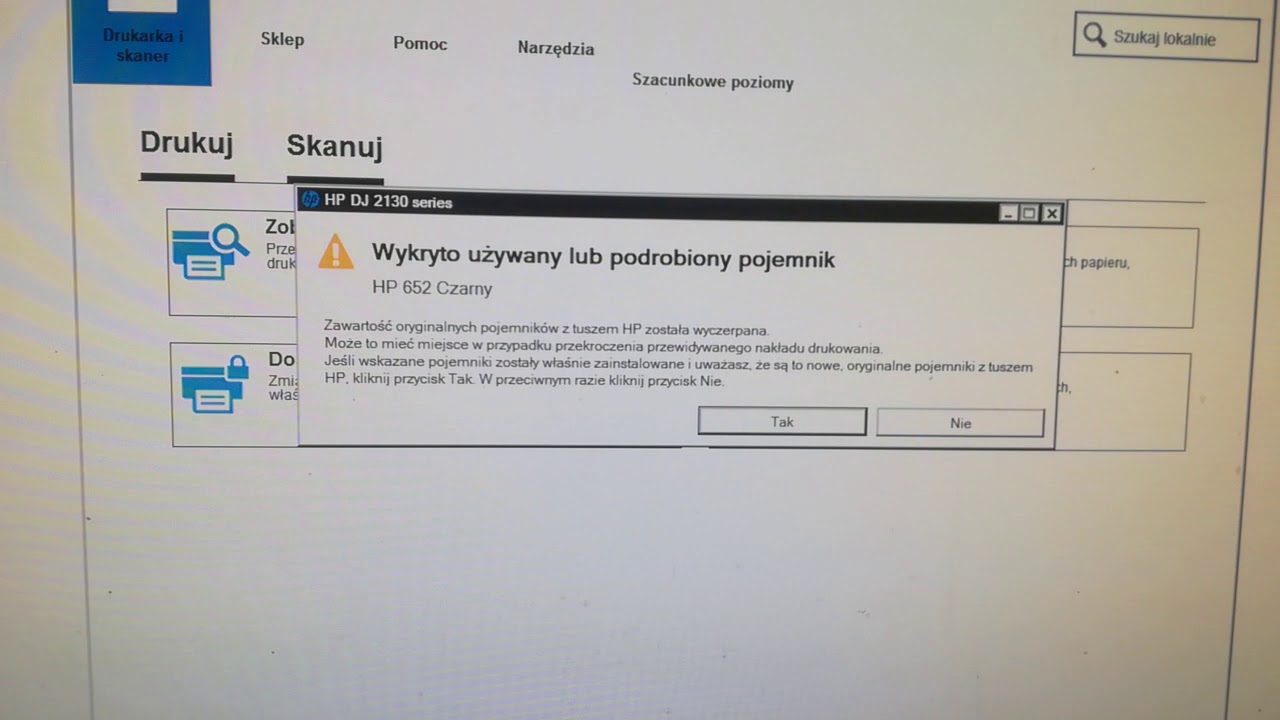 Instalacja Reset Kartridży HP 301 302 304 652 305 650 62 - poprawna instalacja kartridży