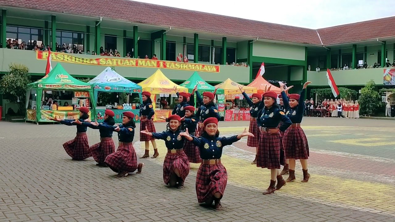 VARIASI FORMASI KEREN PASKIBRA SMK YARSI MEDIKA (NONI BELANDA)‼️