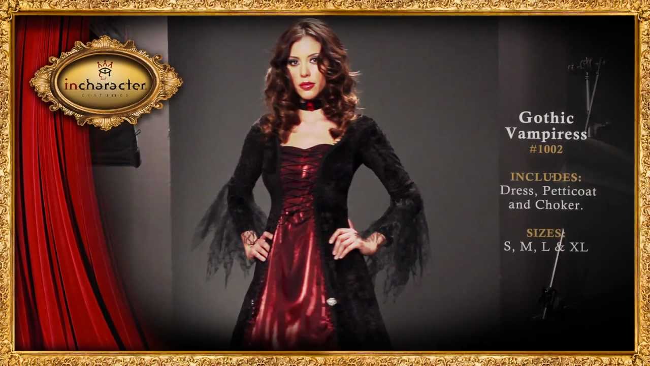 Gothic Vampiress Elite Adult Costume