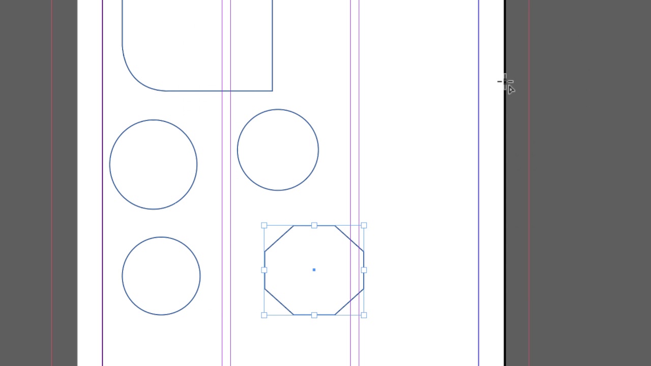 InDesign shape tools