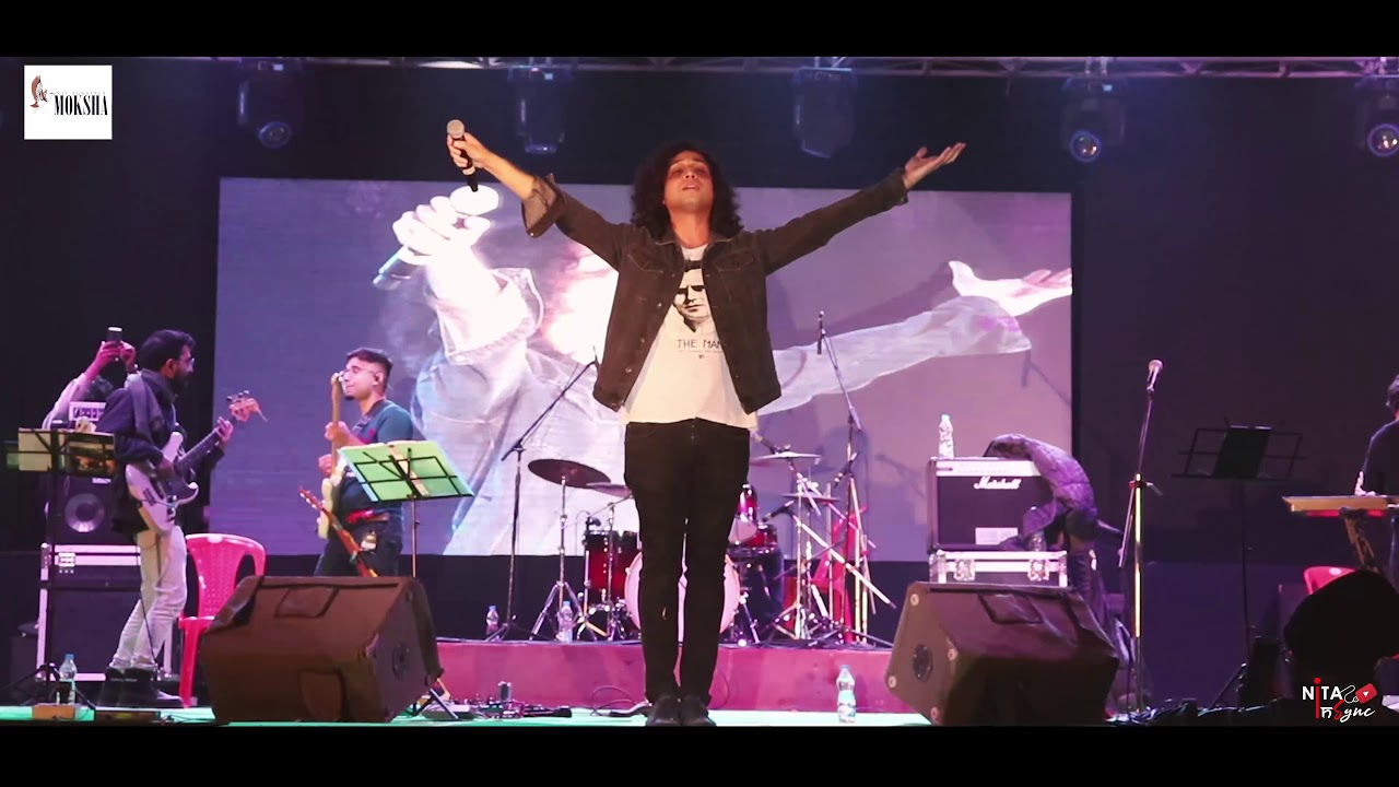 Fix You (Coldplay) | Mere Bina by Nikhil D'souza | LIVE at MOKSHA VI | NIT Agartala | NITA InSync